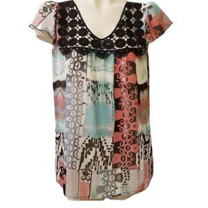 Quintessential Ladies Shear Blouse Size S NWT‎